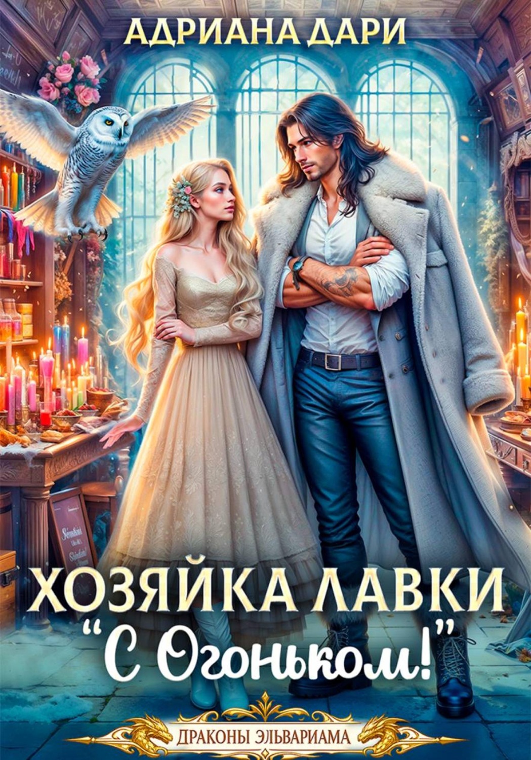 Обложка книги «Хозяйка лавки "С огоньком"»