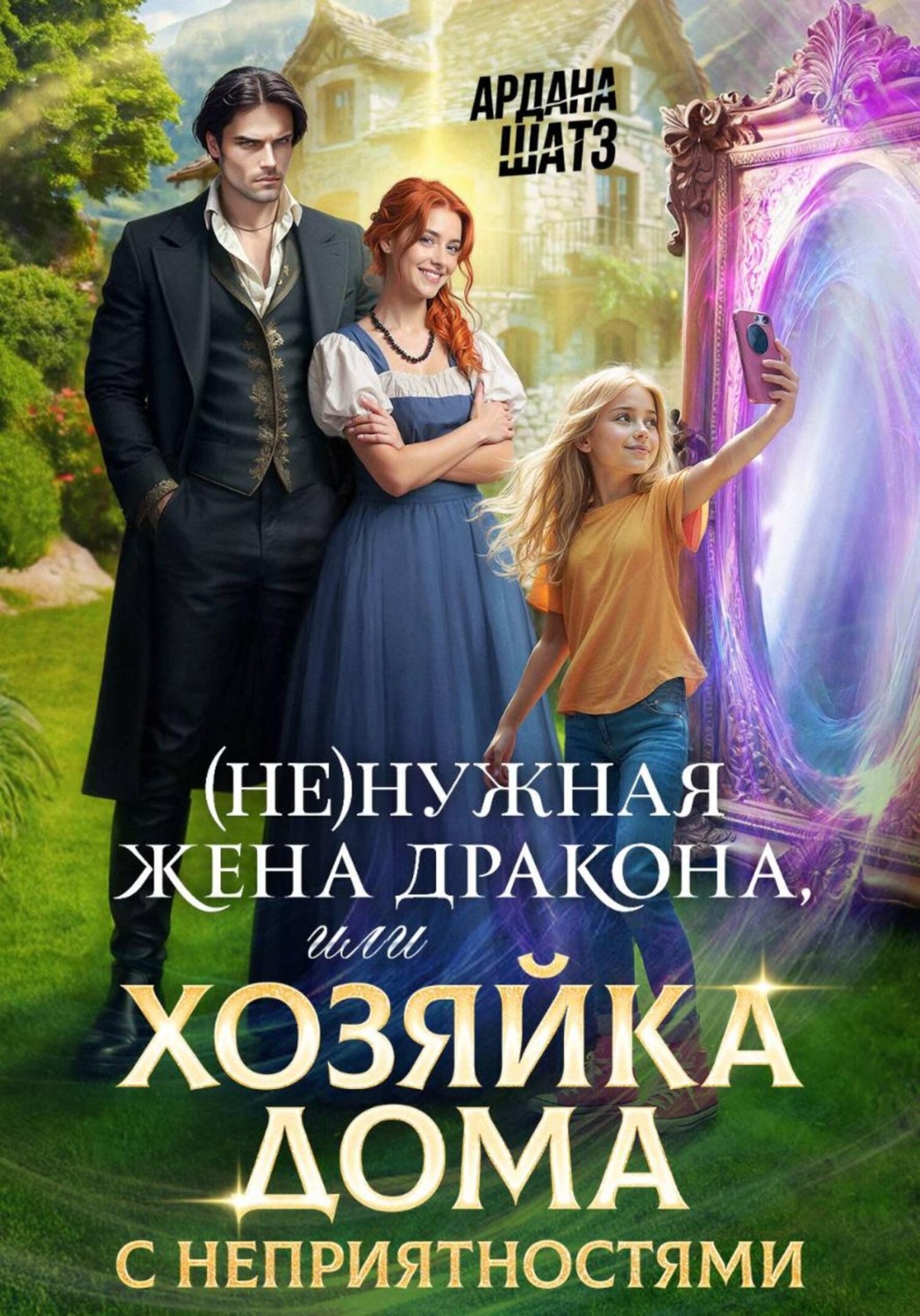 Обложка книги «(Не)нужная жена дракона, или Хозяйка дома с неприятностями»