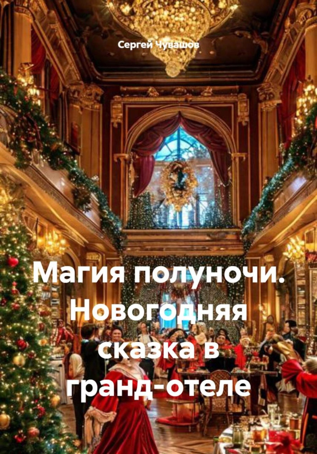 Обложка книги «Магия полуночи. Новогодняя сказка в гранд-отеле»
