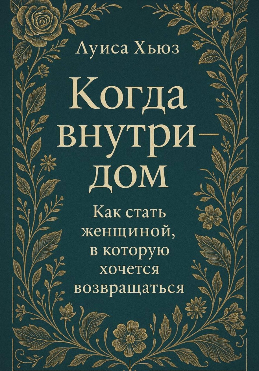 Обложка книги «Когда внутри – дом. Как стать женщиной, в которой хочется возвращаться»