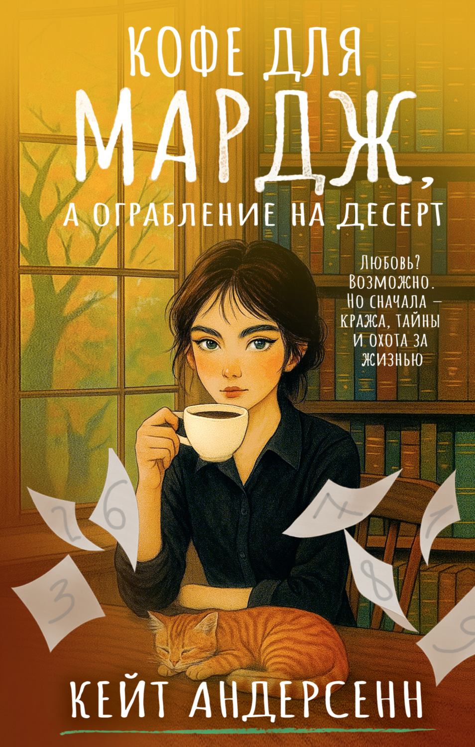 Обложка книги «Кофе для Мардж, а ограбление на десерт»