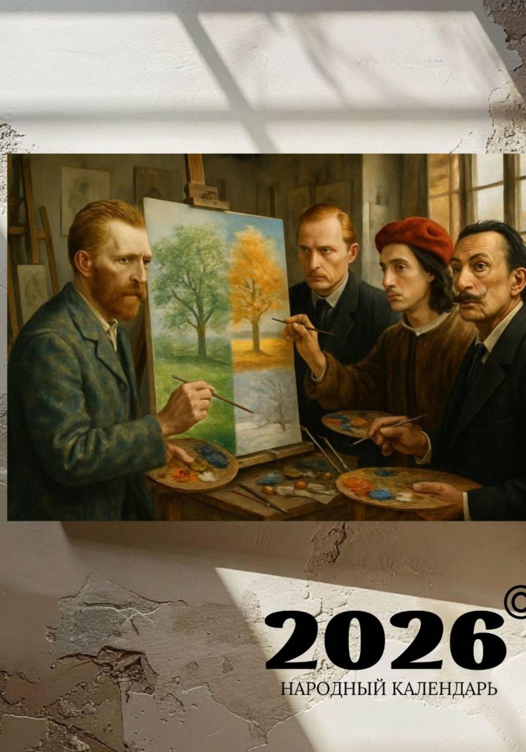 Обложка книги «Народный календарь на 2026 год»