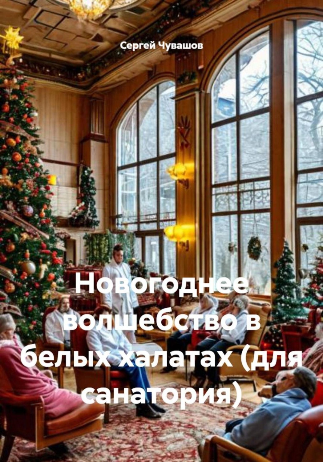 Обложка книги «Новогоднее волшебство в белых халатах (для санатория)»