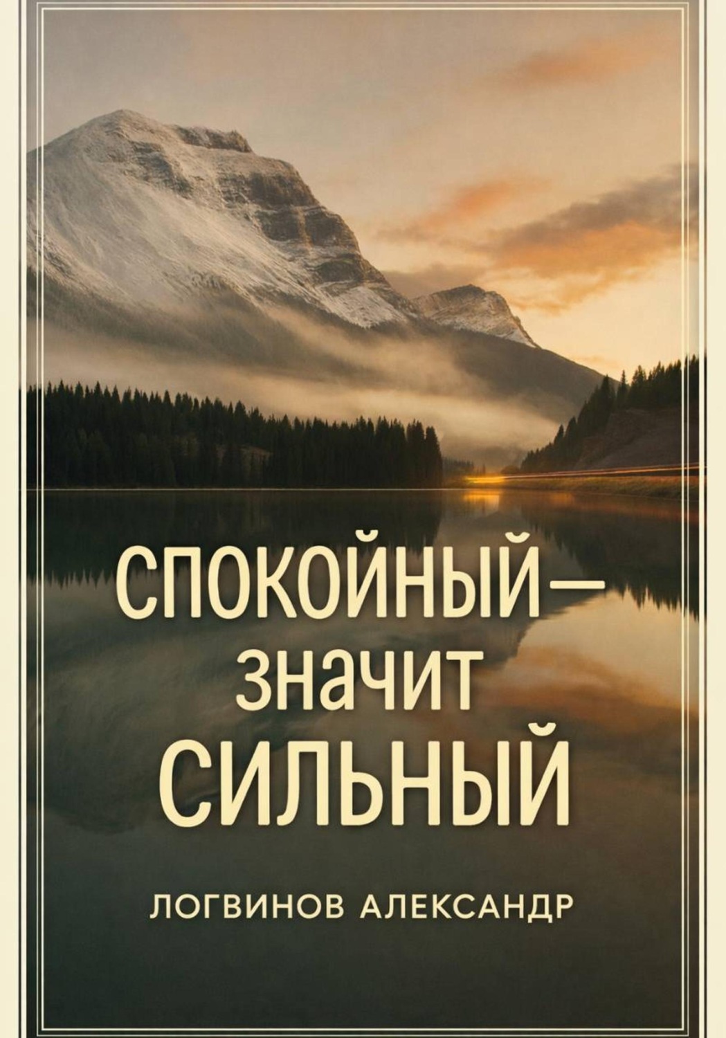 Обложка книги «Спокойный — значит сильный»