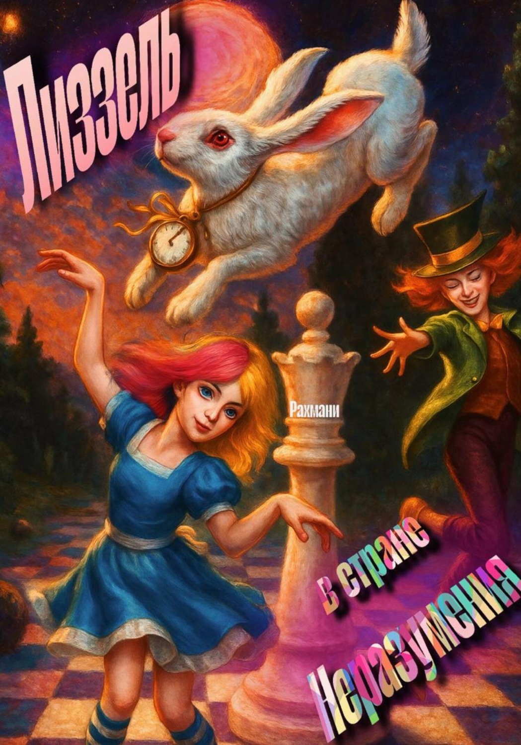 Обложка книги «Лиззель в стране Неразумения»