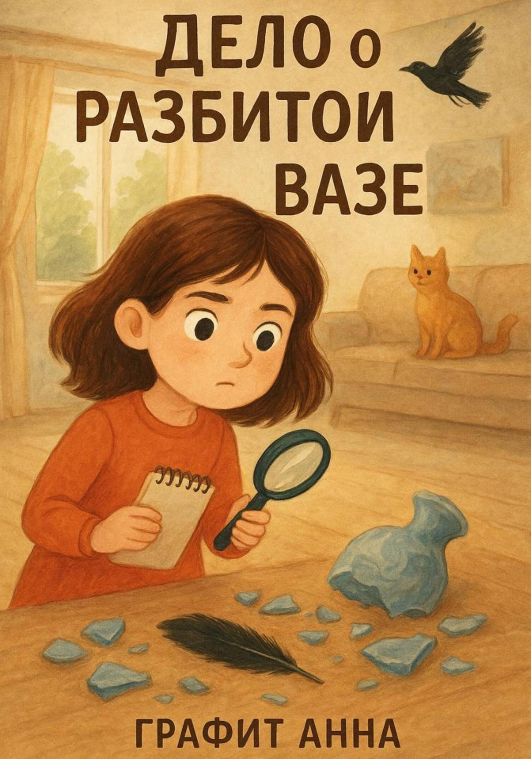 Обложка книги «Дело о разбитой вазе»