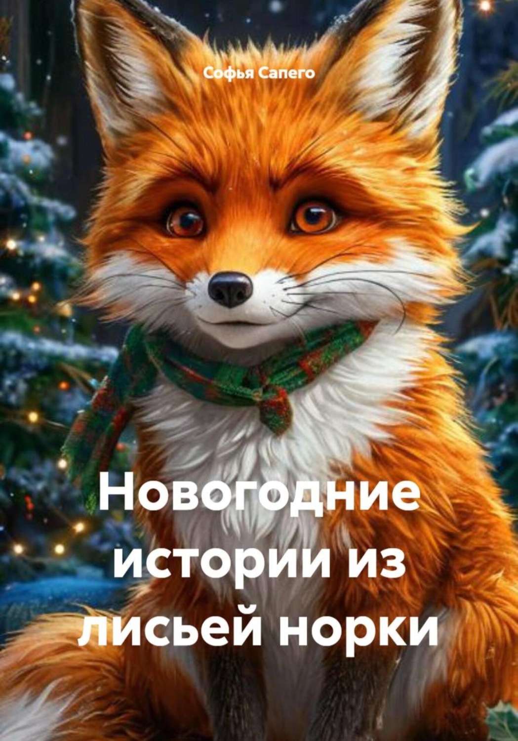 Обложка книги «Новогодние истории из лисьей норки»