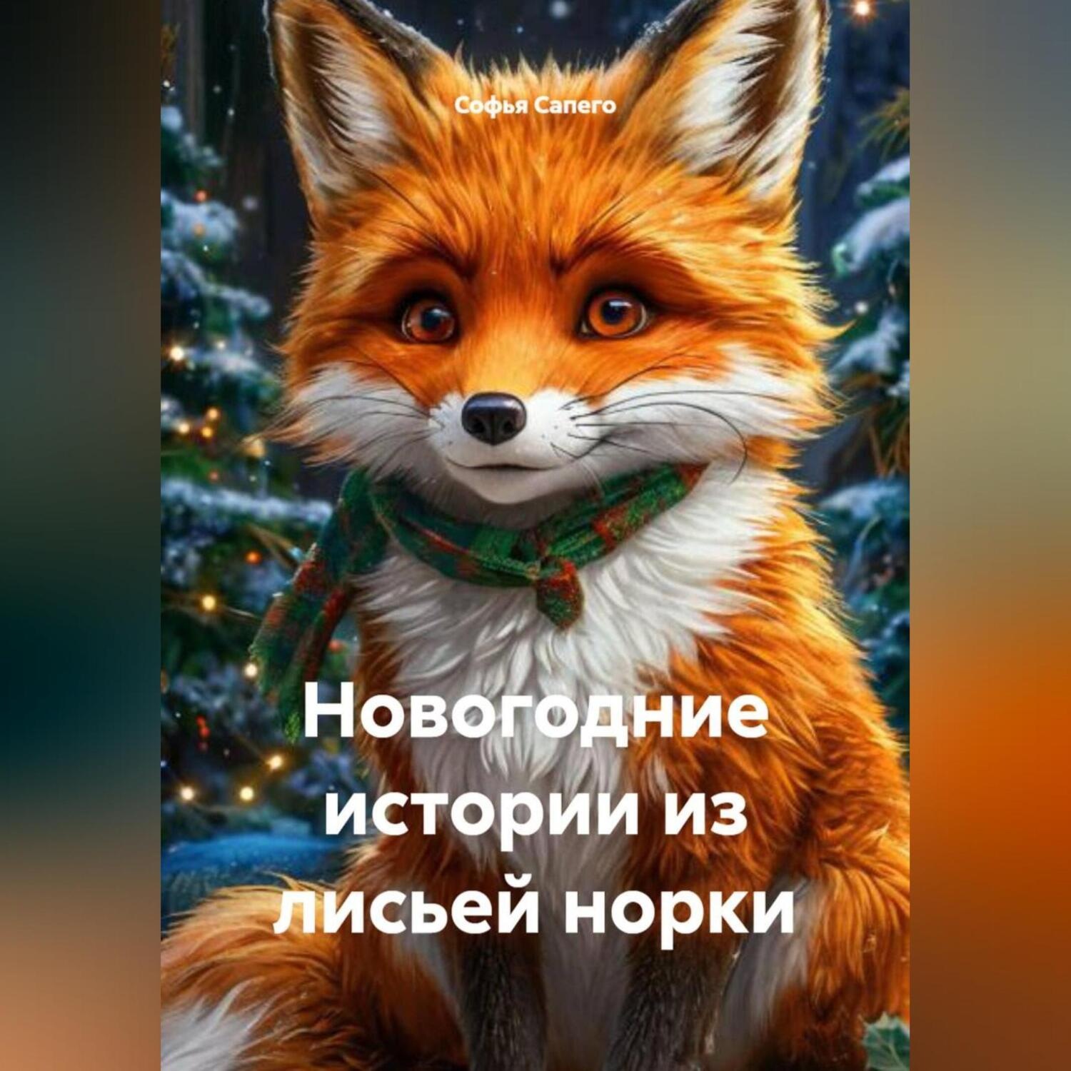 Обложка книги «Новогодние истории из лисьей норки»