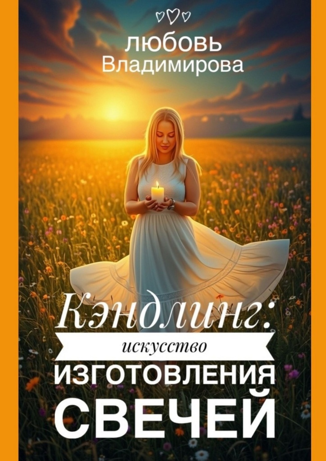 Обложка книги «Кэндлинг: искусство изготовления свечей»