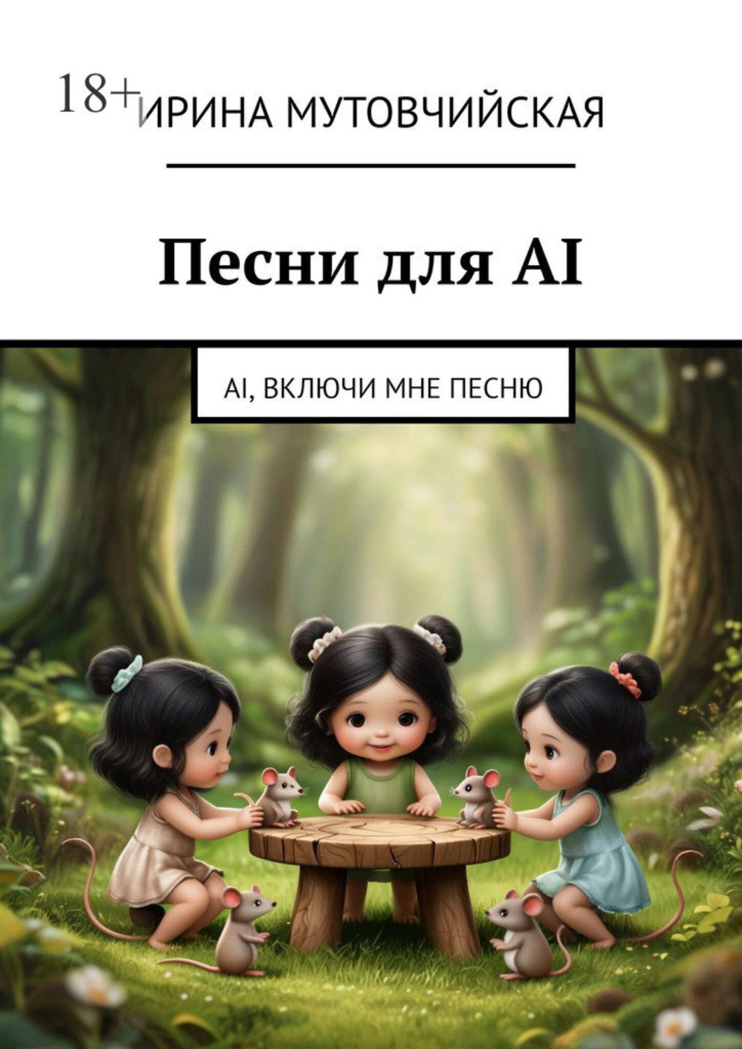 Обложка книги «Песни для AI. AI, включи мне песню»