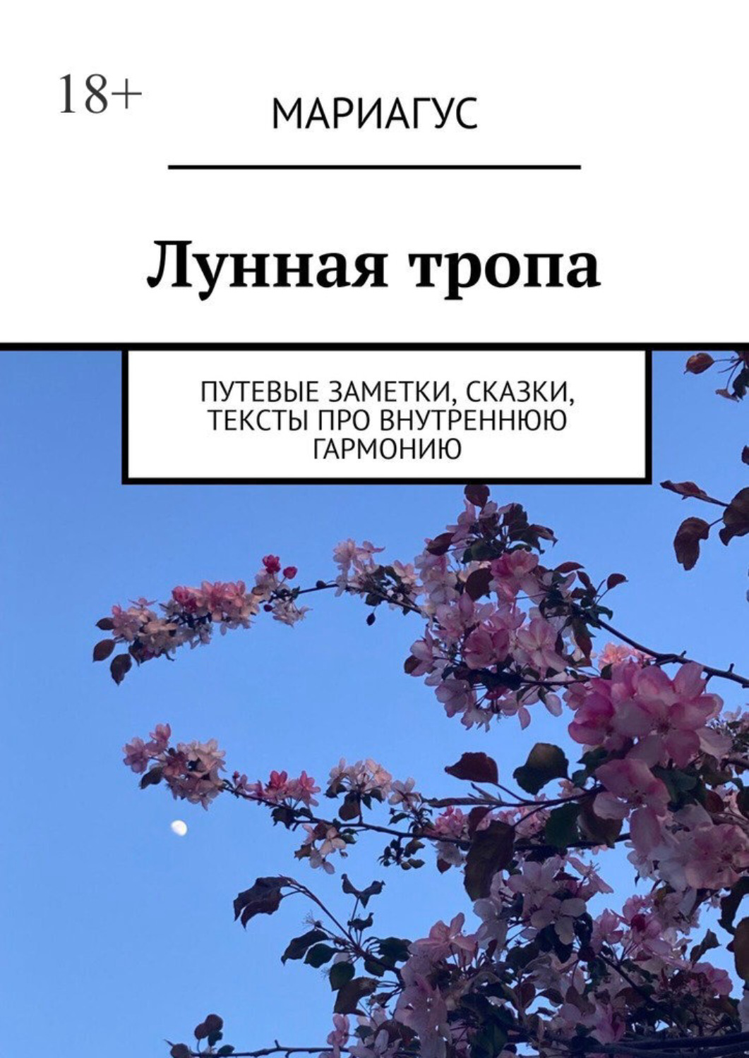 Обложка книги «Лунная тропа. Путевые заметки, сказки, тексты про внутреннюю гармонию»