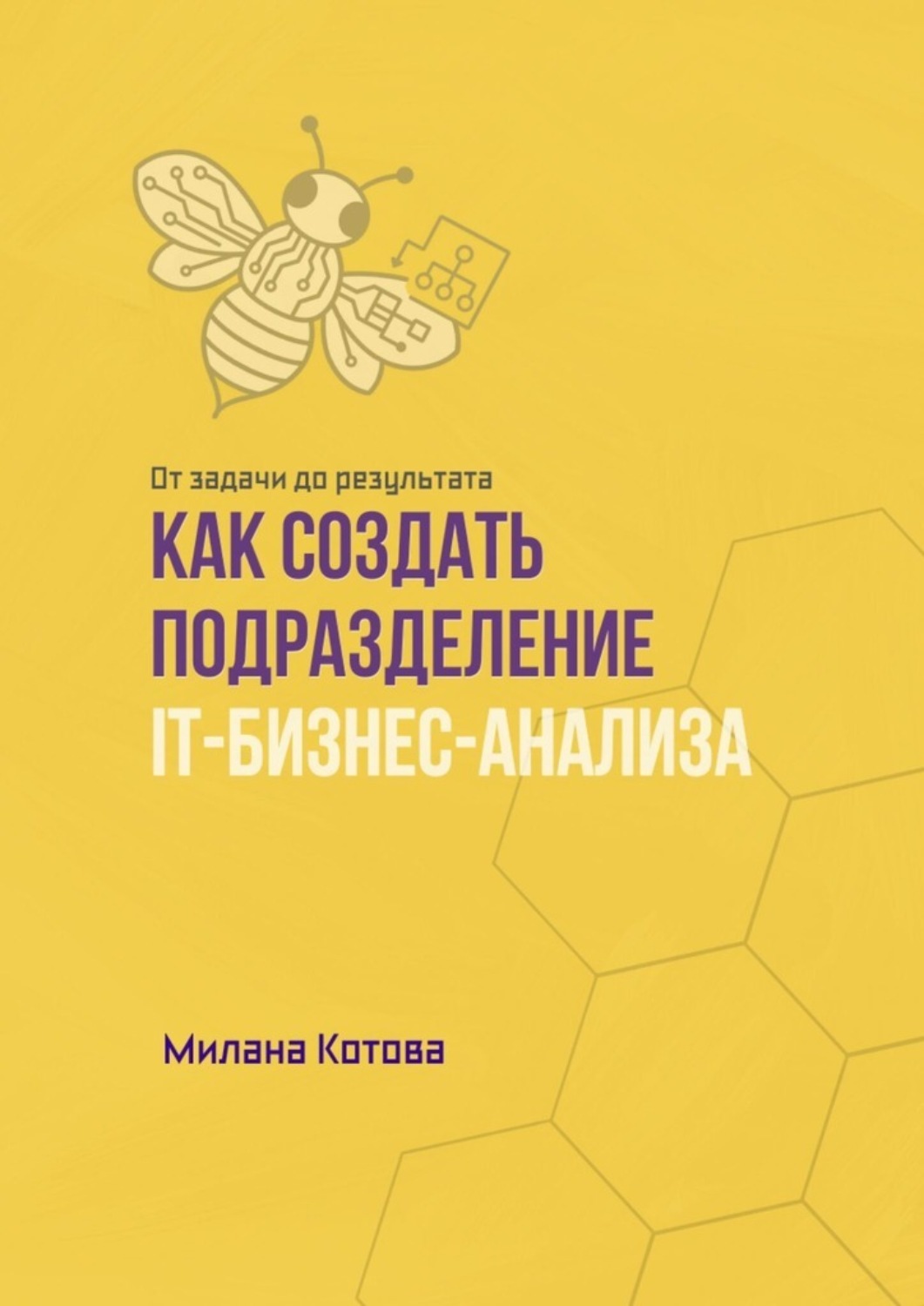 Обложка книги «Как создать подразделение IT-бизнес-анализа. От задачи до результата»