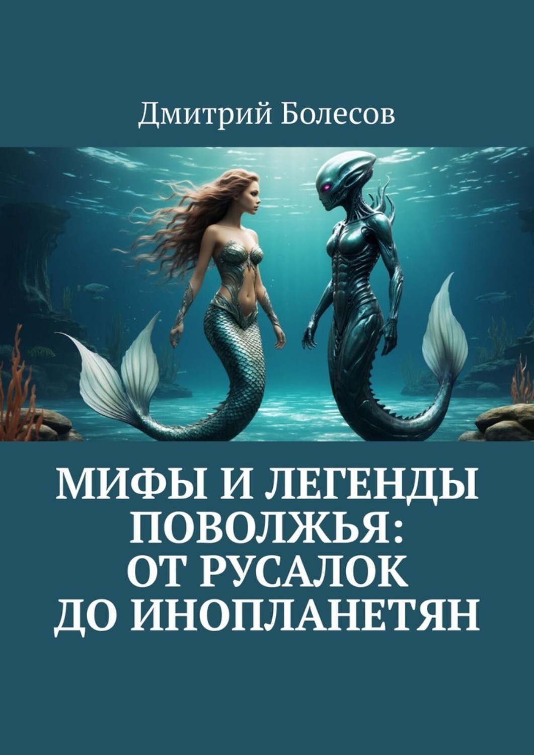 Обложка книги «Мифы и легенды Поволжья: от русалок до инопланетян»