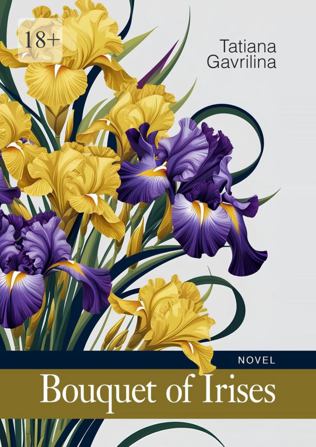 Обложка книги «Bouquet of Irises»
