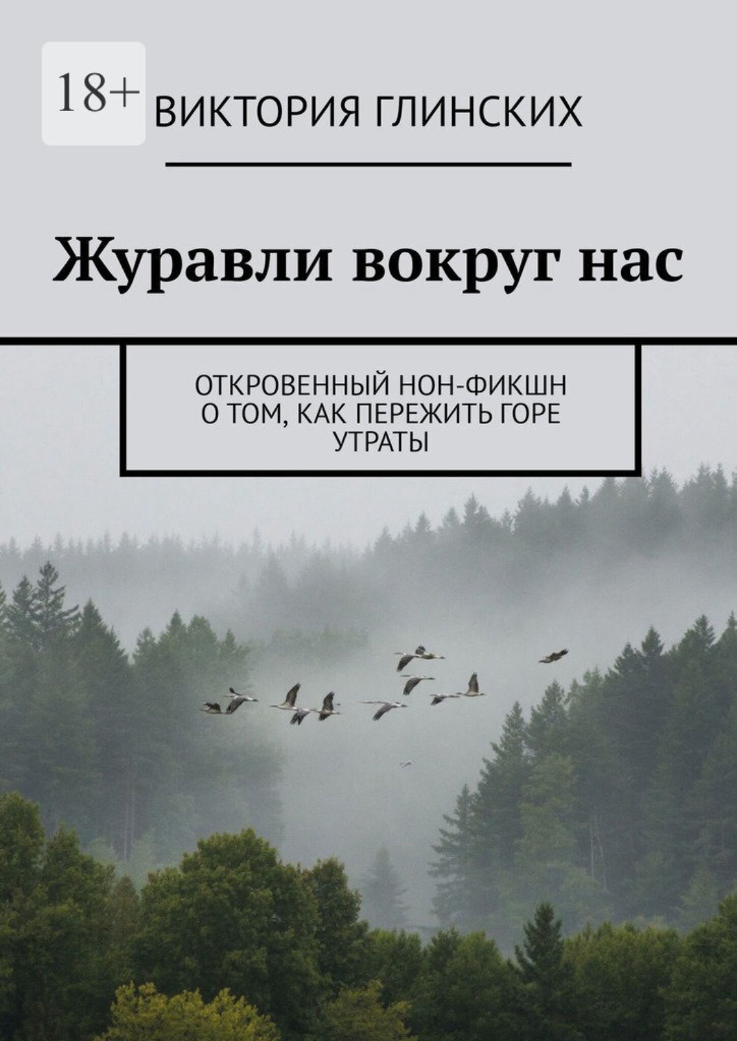 Обложка книги «Журавли вокруг нас. Откровенный нон-фикшн о том, как пережить горе утраты»