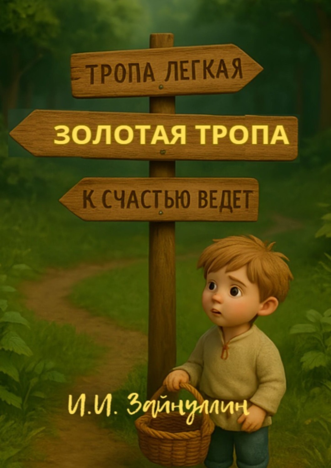 Обложка книги «Золотая тропа. Мудрые сказки о жизни и богатстве»