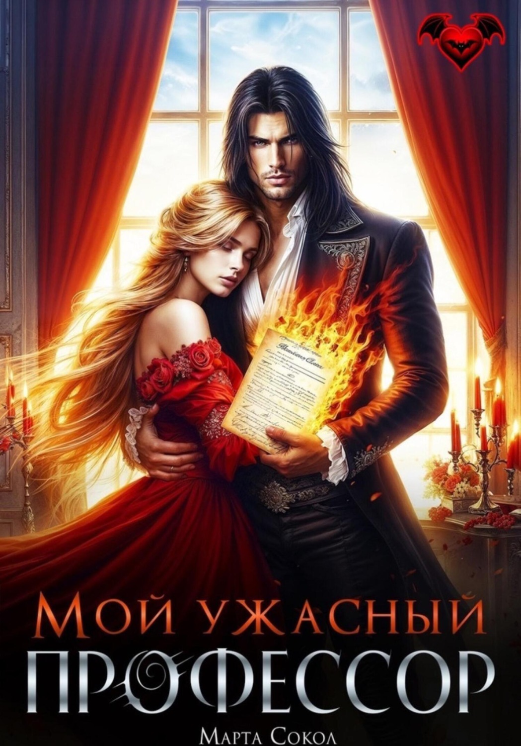 Обложка книги «Мой ужасный профессор»