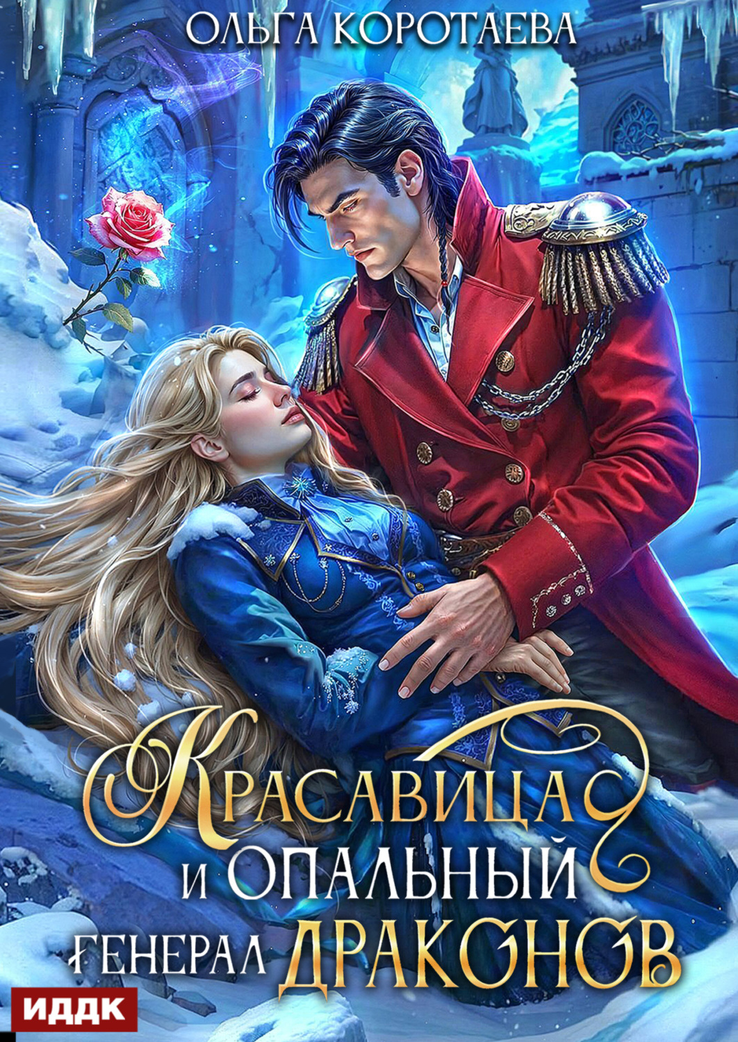 Обложка книги «Красавица и опальный генерал драконов»