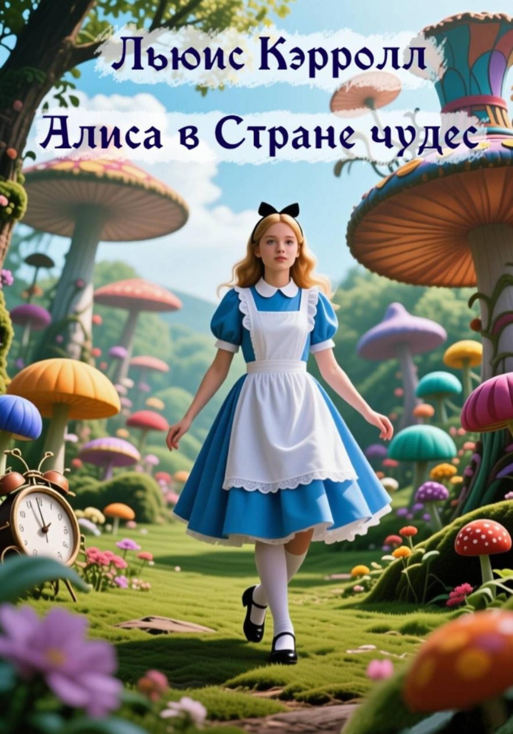 Обложка книги «Алиса в Стране чудес»
