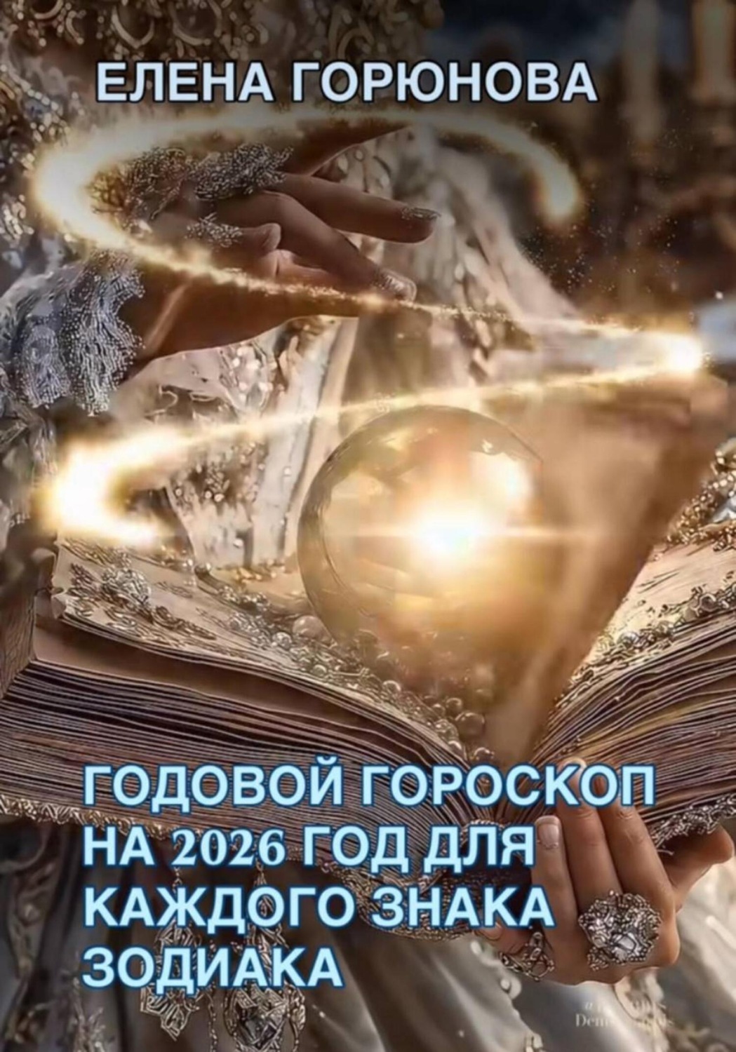 Обложка книги «Годовой гороскоп на 2026 год для каждого знака зодиака»