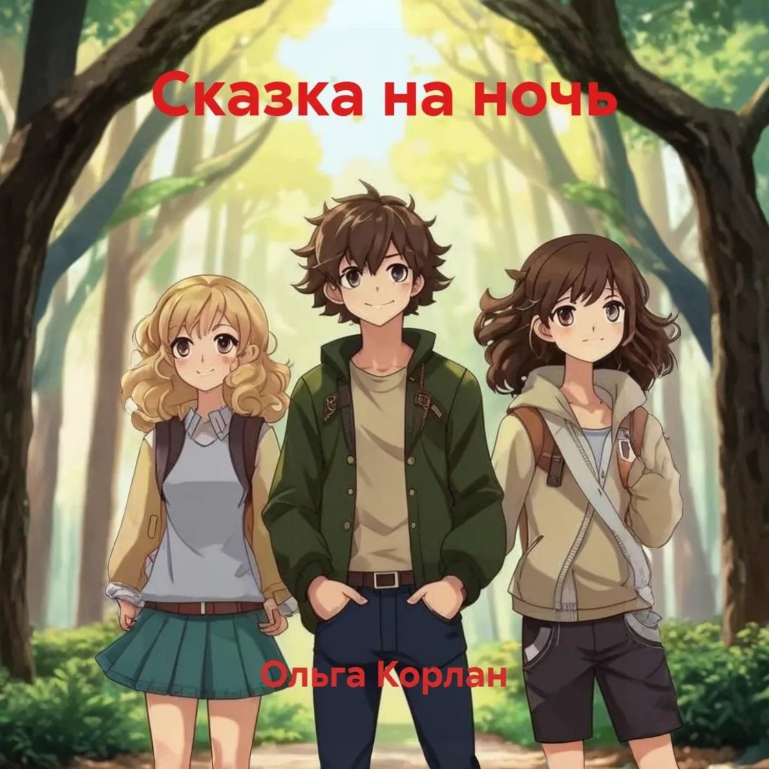 Обложка книги «Сказка на ночь»