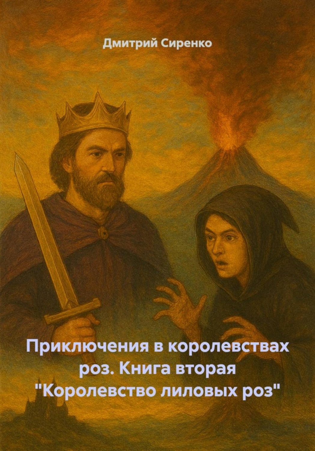 Обложка книги «Приключения в королевствах роз. Книга вторая «Королевство лиловых роз»»