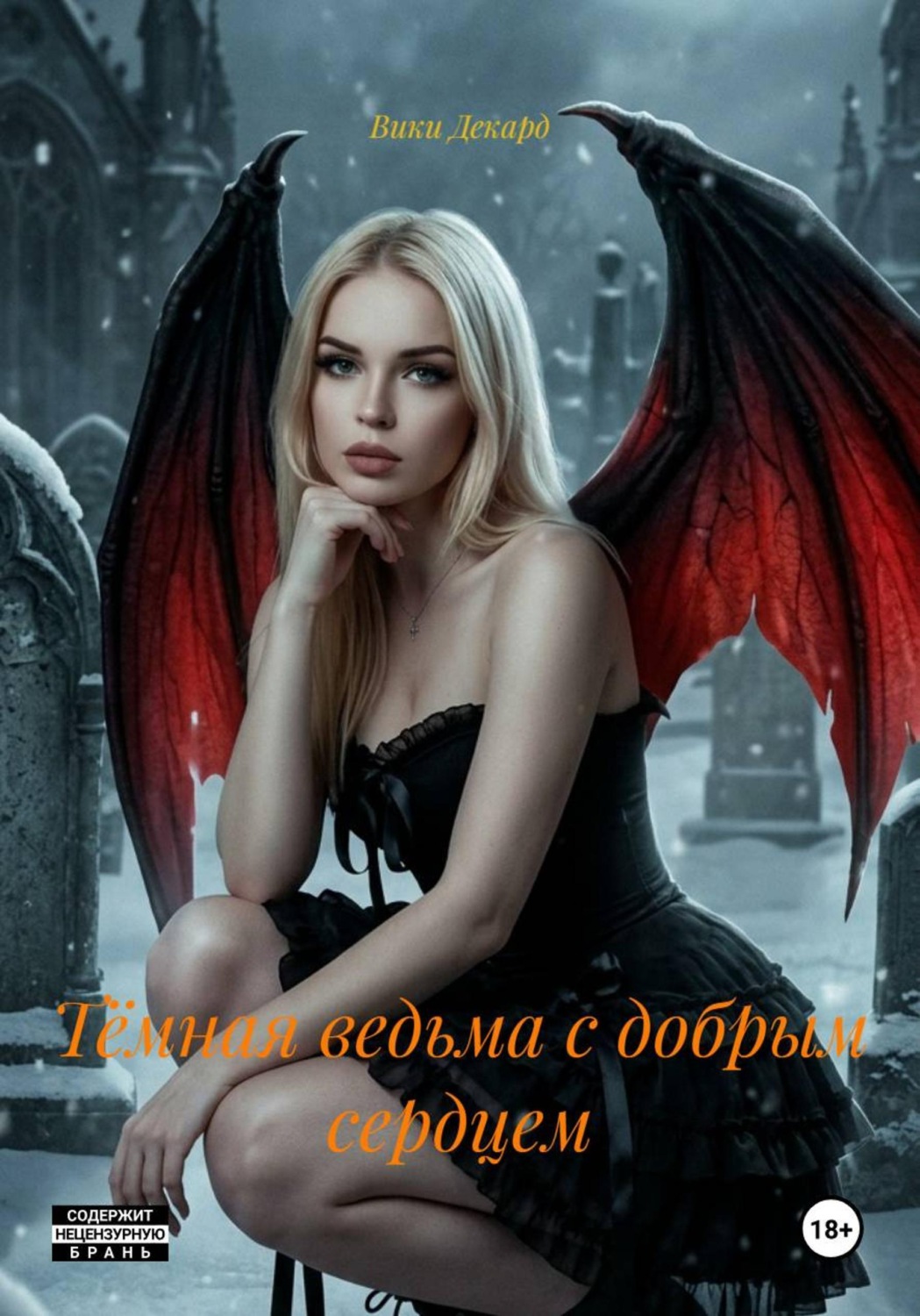 Обложка книги «Тёмная ведьма с добрым сердцем»