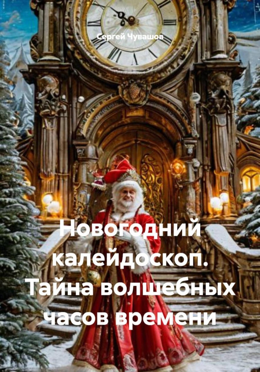 Обложка книги «Новогодний калейдоскоп. Тайна волшебных часов времени»