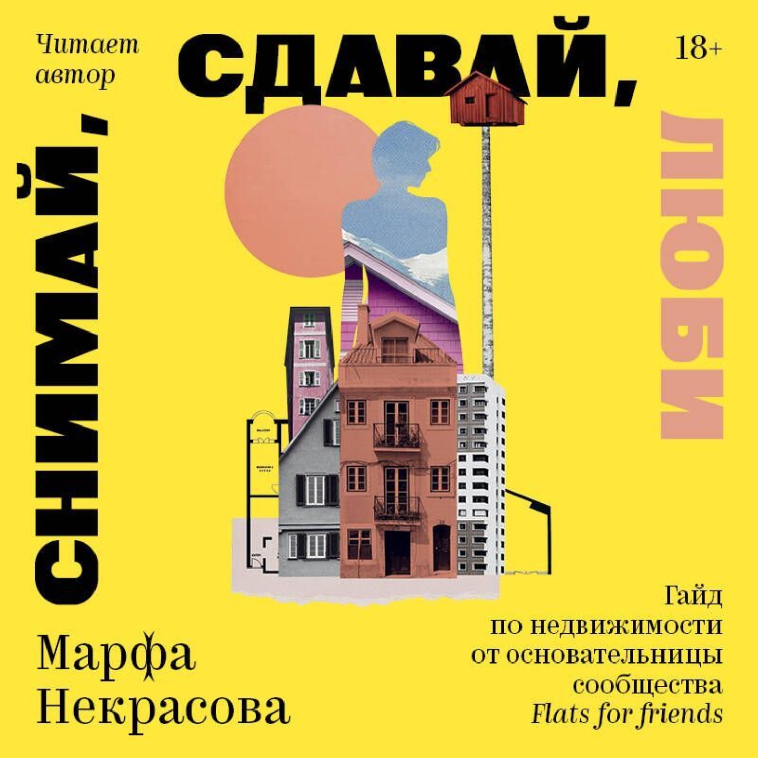 Обложка книги «Снимай, сдавай, люби. Гайд по недвижимости от основательницы сообщества Flats for Friends»