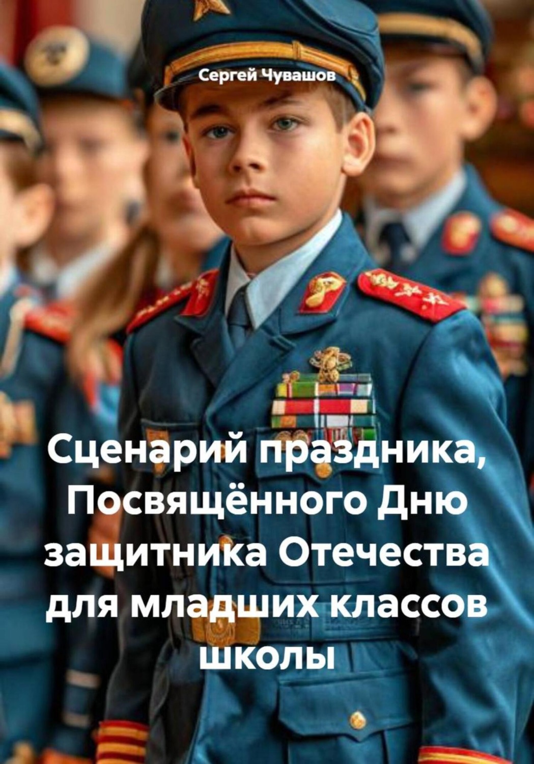 Обложка книги «Сценарий праздника, Посвящённого Дню защитника Отечества для младших классов школы»
