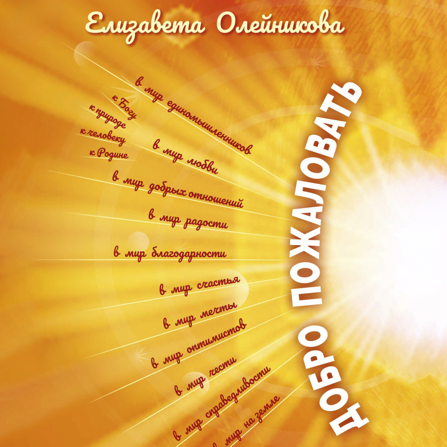 Обложка книги «Добро пожаловать»