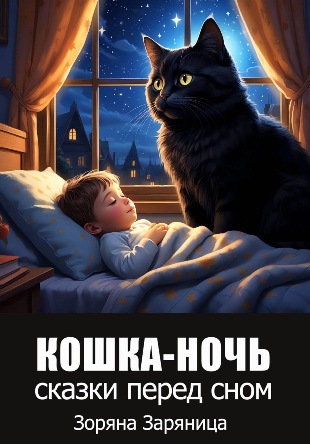 Обложка книги «Кошка-ночь»