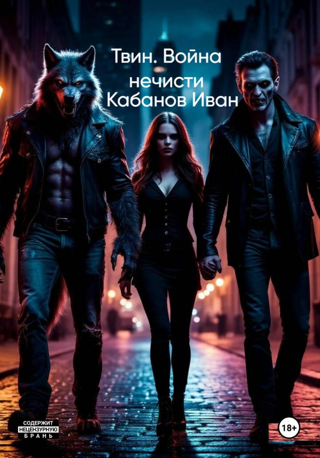 Обложка книги «Твин. Война нечисти»