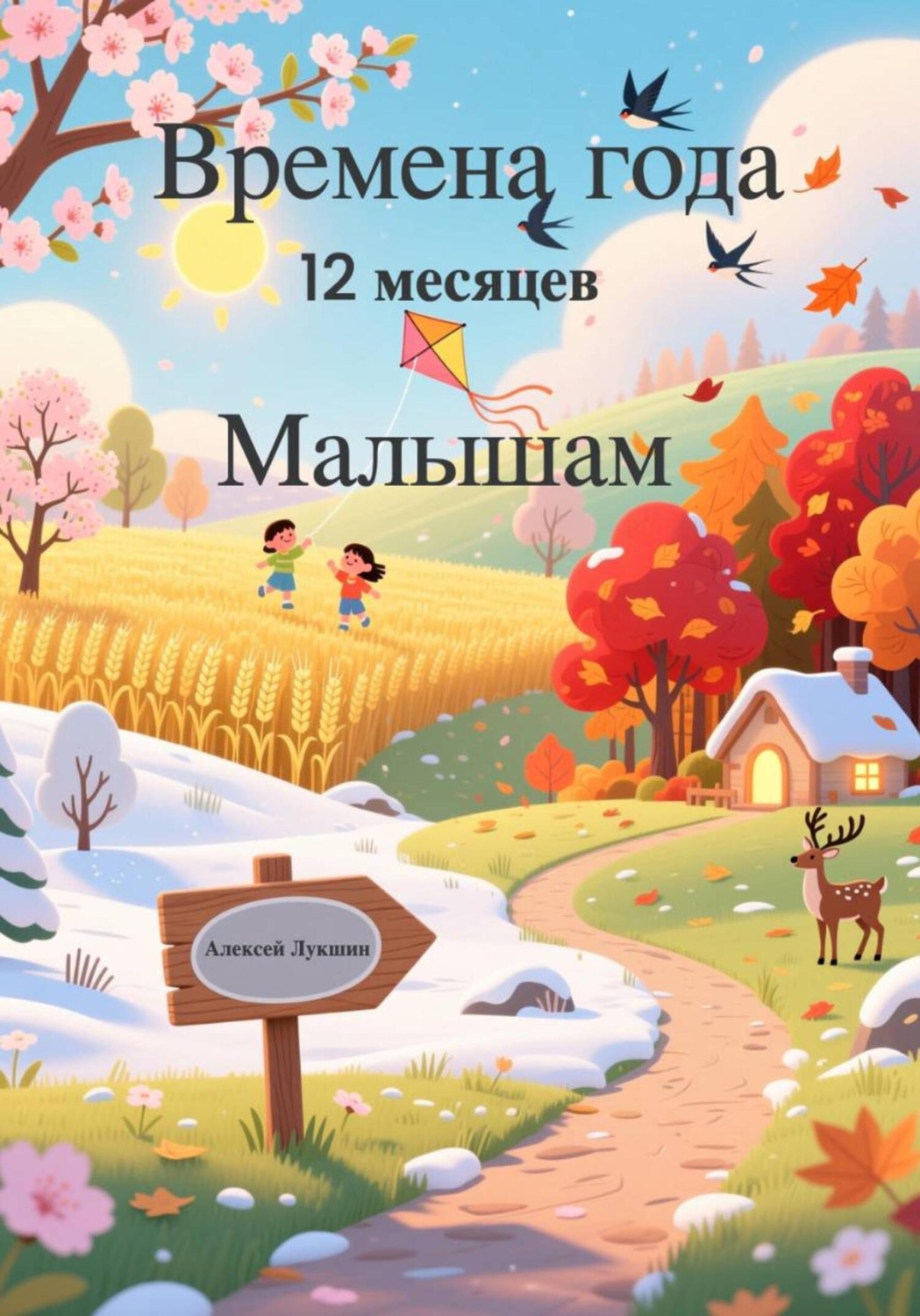 Обложка книги «Времена года. Двенадцать месяцев»