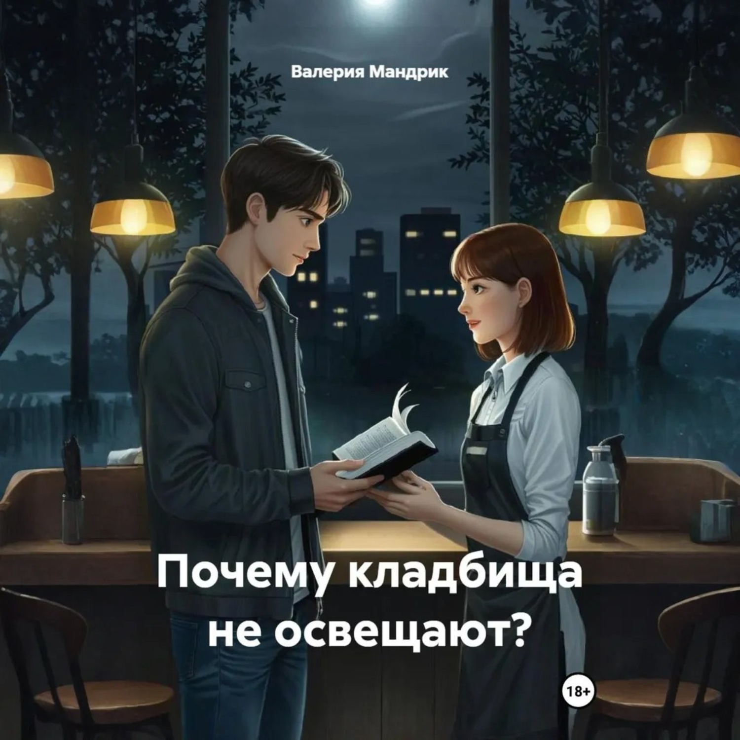 Обложка книги «Почему кладбища не освещают?»