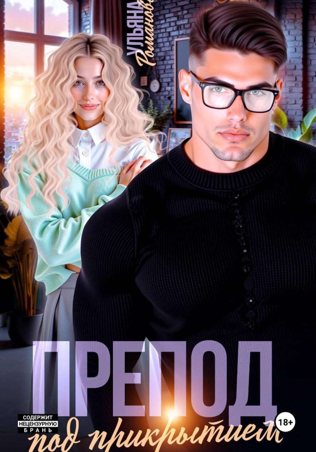 Обложка книги «Препод под прикрытием»