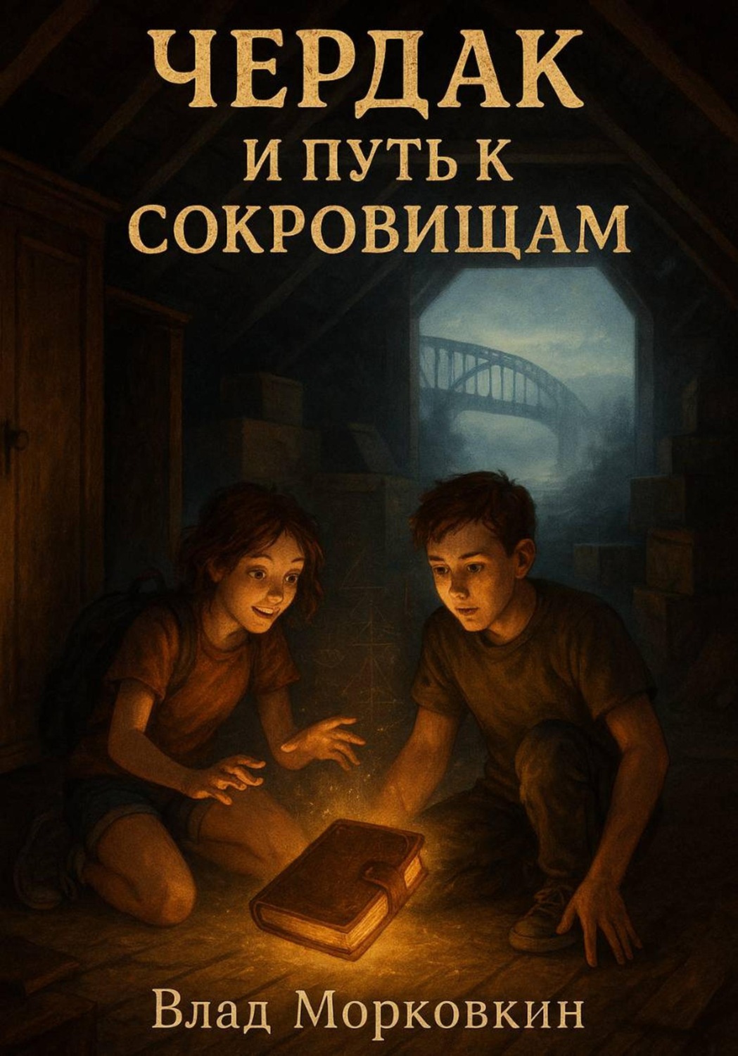 Обложка книги «Чердак и путь к сокровищам»