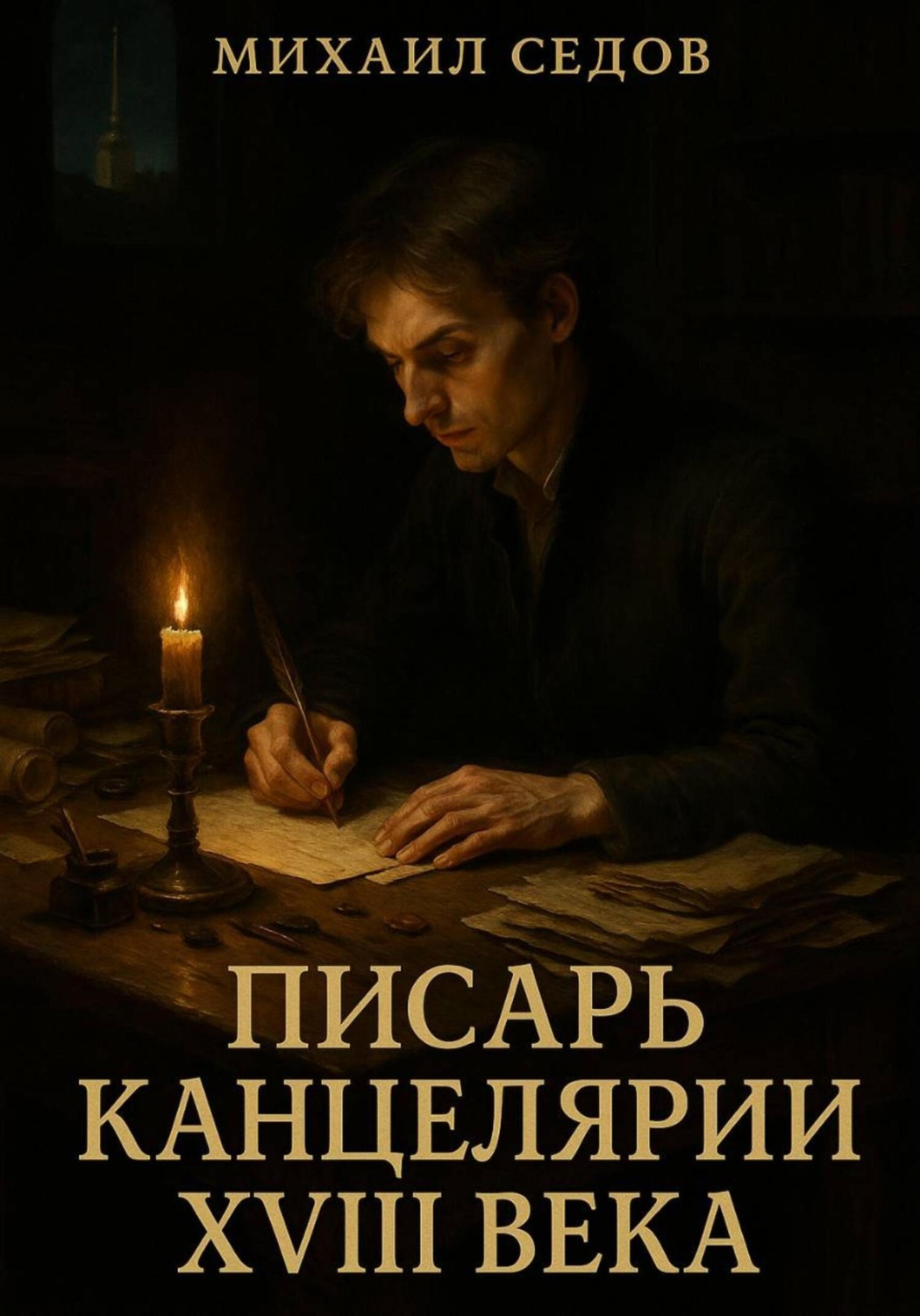 Обложка книги «Писарь канцелярии XVIII века»