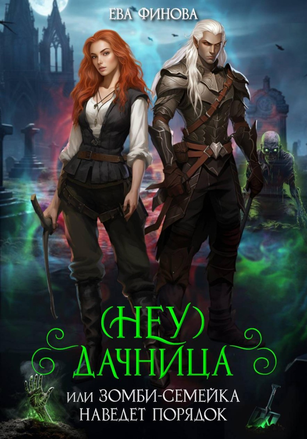 Обложка книги «(Неу) Дачница, или Зомби-семейка наведёт порядок»