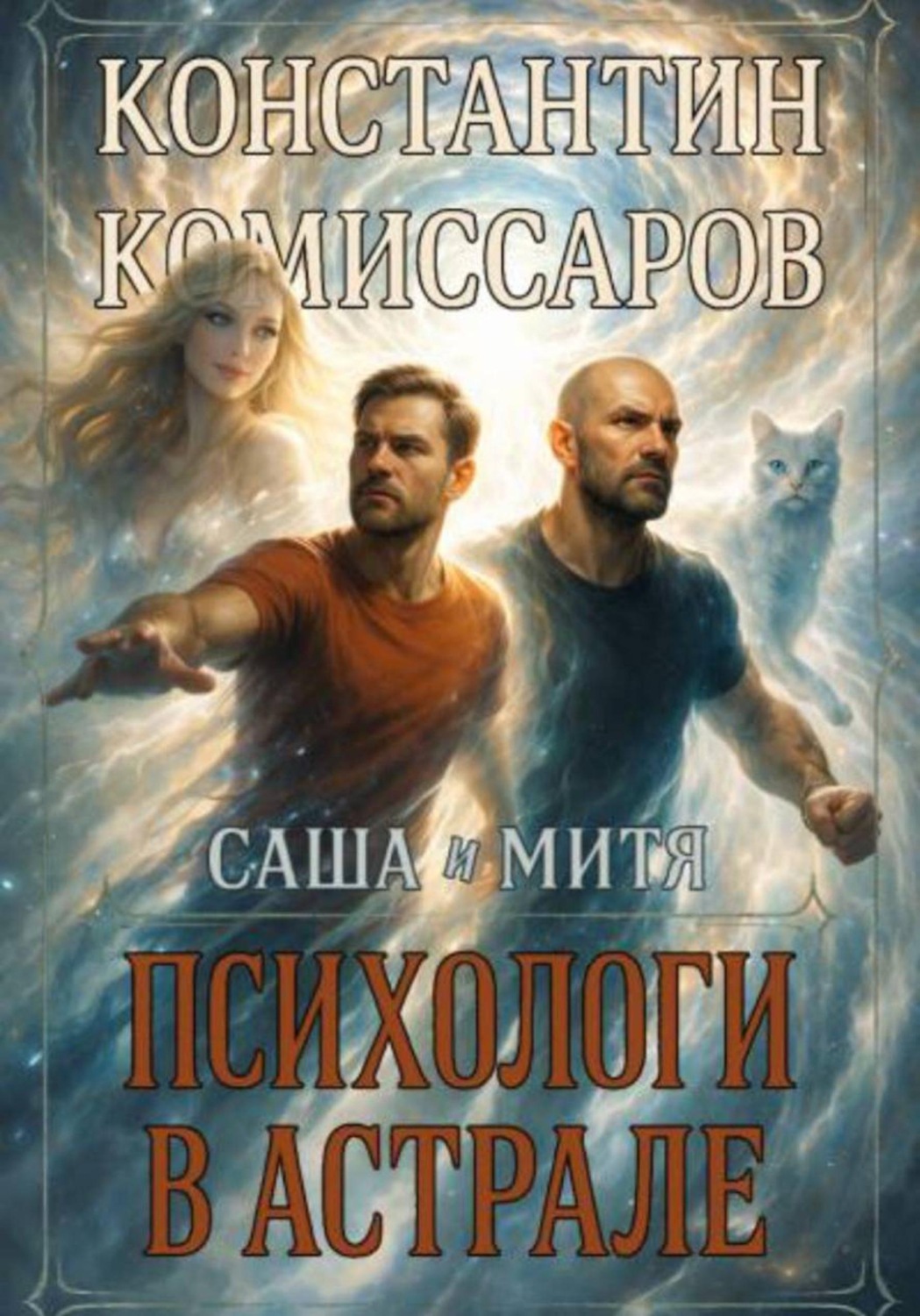 Обложка книги «Саша и Митя. Психологи в астрале»