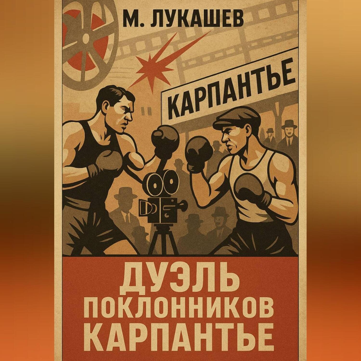 Обложка книги «Дуэль поклонников Карпантье»