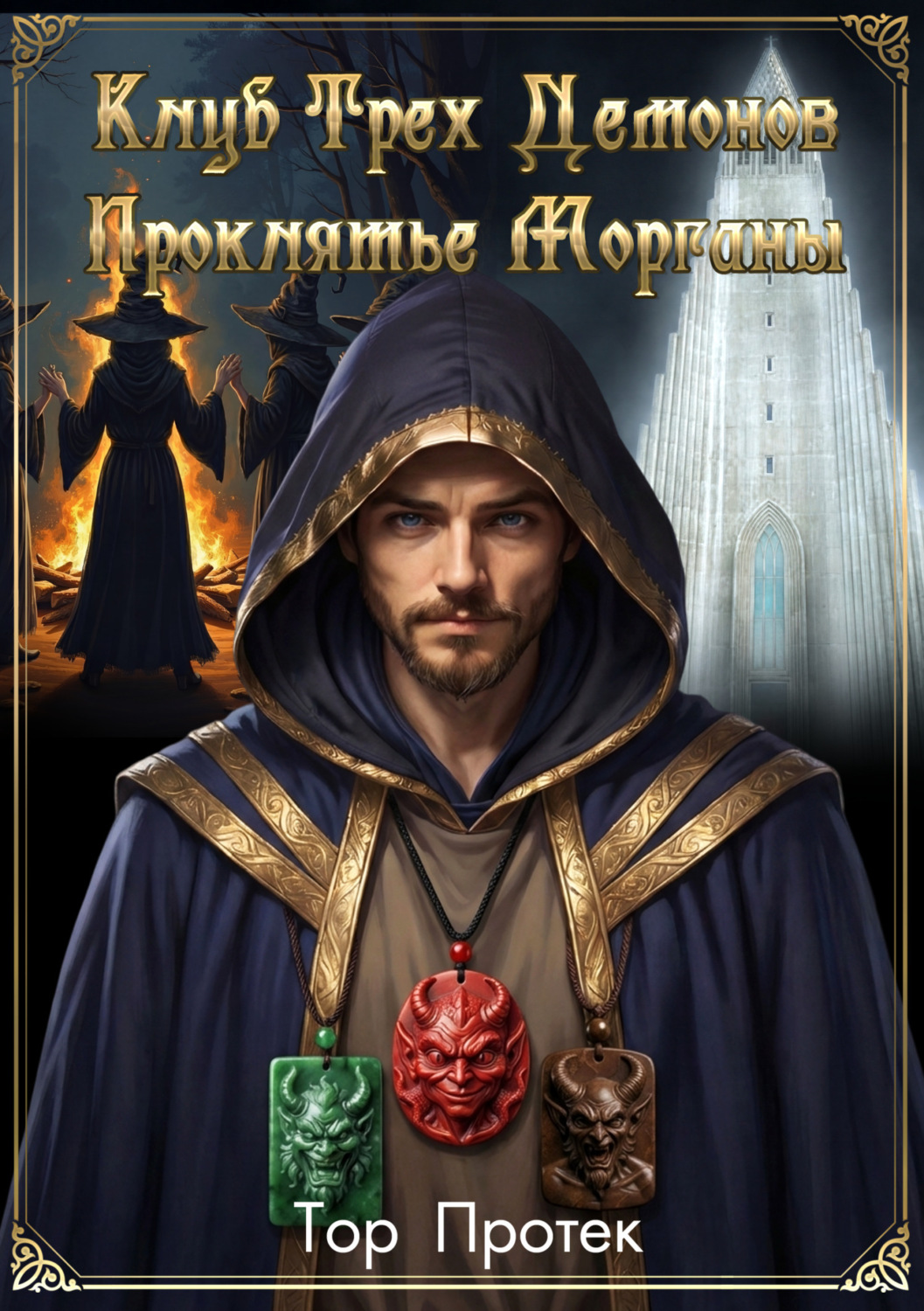 Обложка книги «Клуб трех демонов. Проклятье Морганы»
