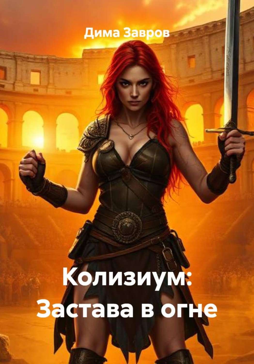 Обложка книги «Колизиум: Застава в огне»