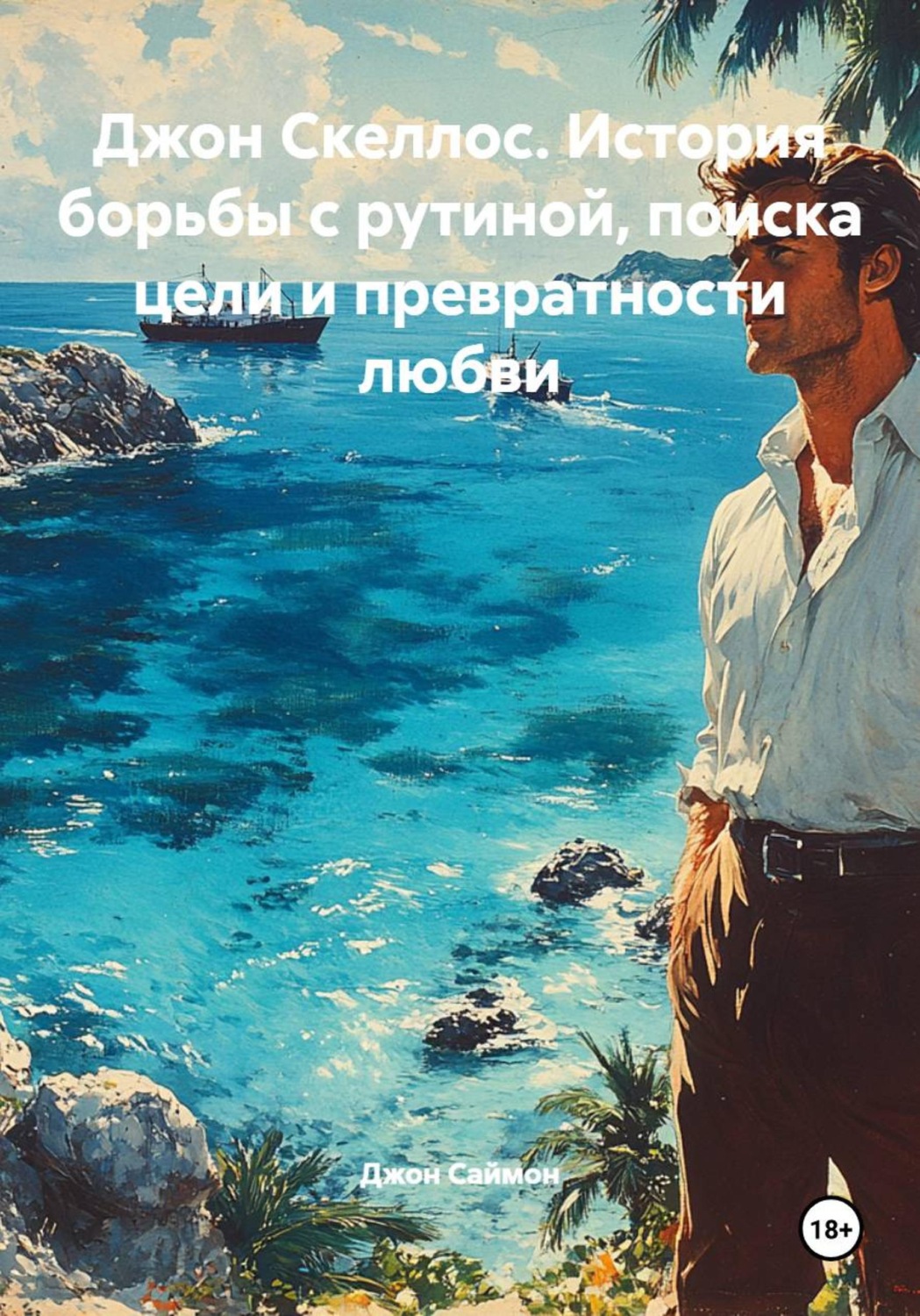 Обложка книги «Джон Скеллос. История борьбы с рутиной, поиска цели и превратности любви»