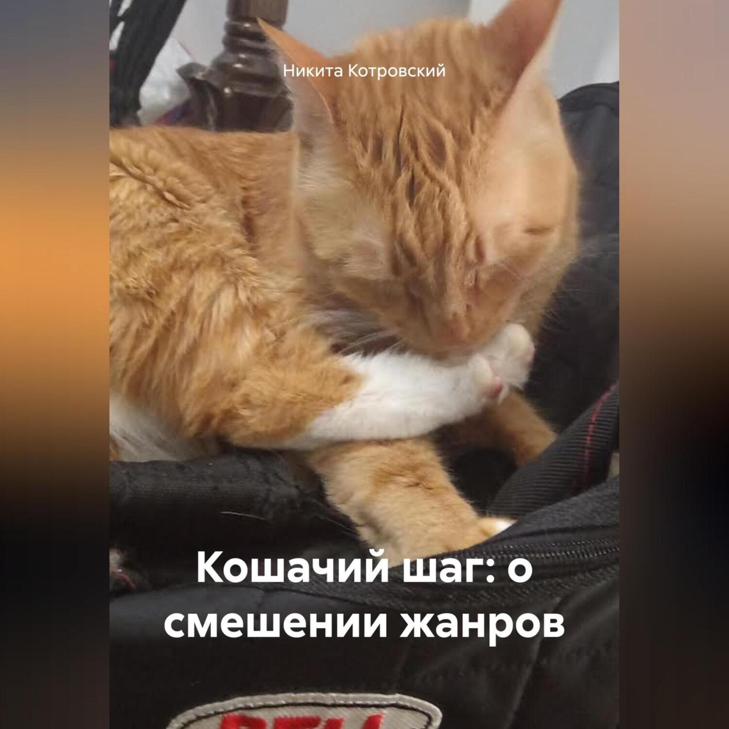 Обложка книги «Кошачий шаг: о смешении жанров»