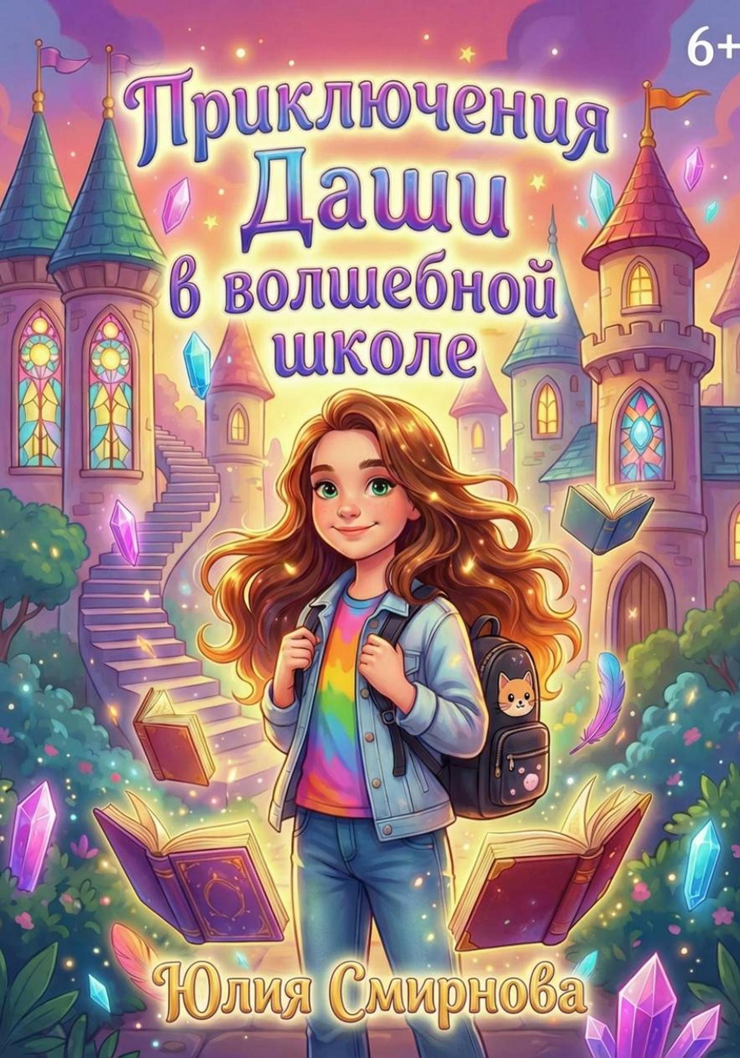 Обложка книги «Приключения Даши в волшебной школе»