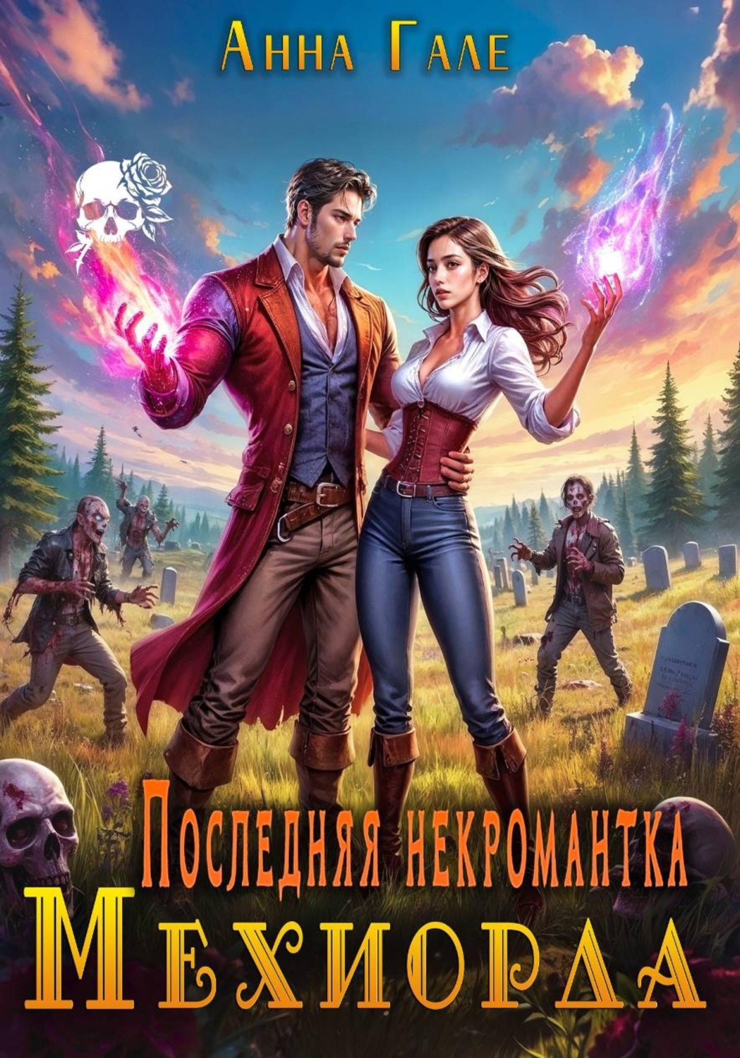 Обложка книги «Последняя некромантка Мехиорда»
