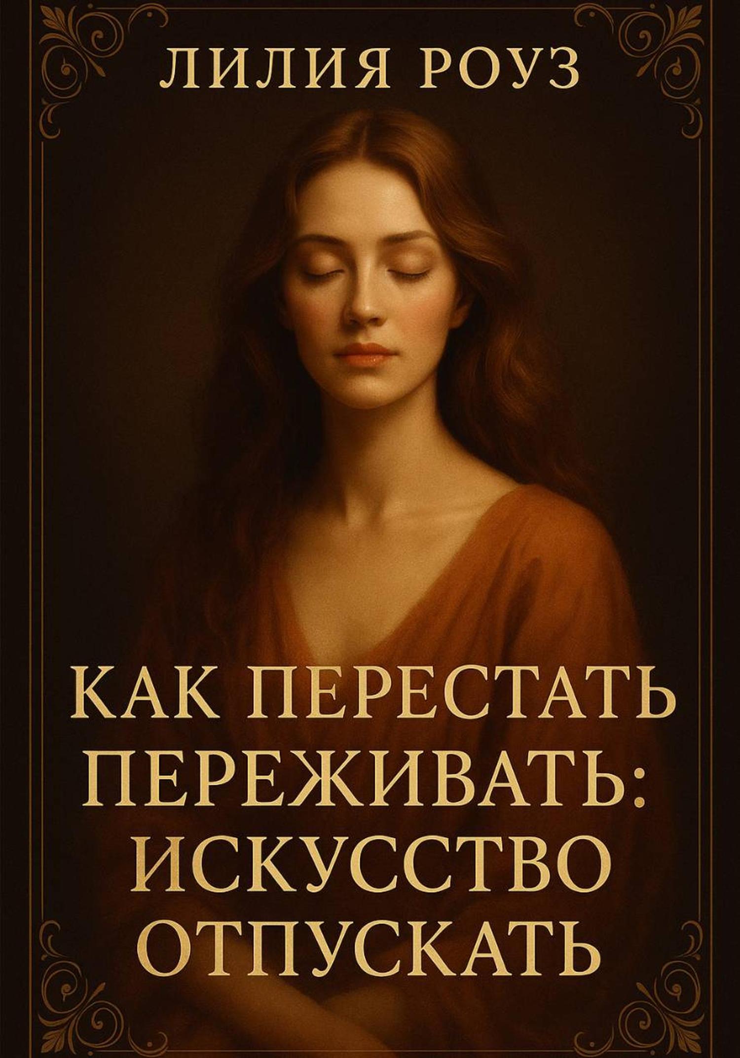 Обложка книги «Как перестать переживать: искусство отпускать»