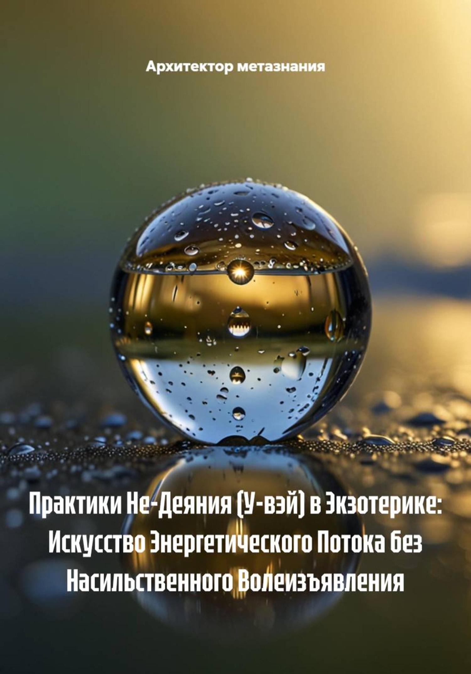 Обложка книги «Практики Не-Деяния (У-вэй) в Экзотерике: Искусство Энергетического Потока без Насильственного Волеизъявления»