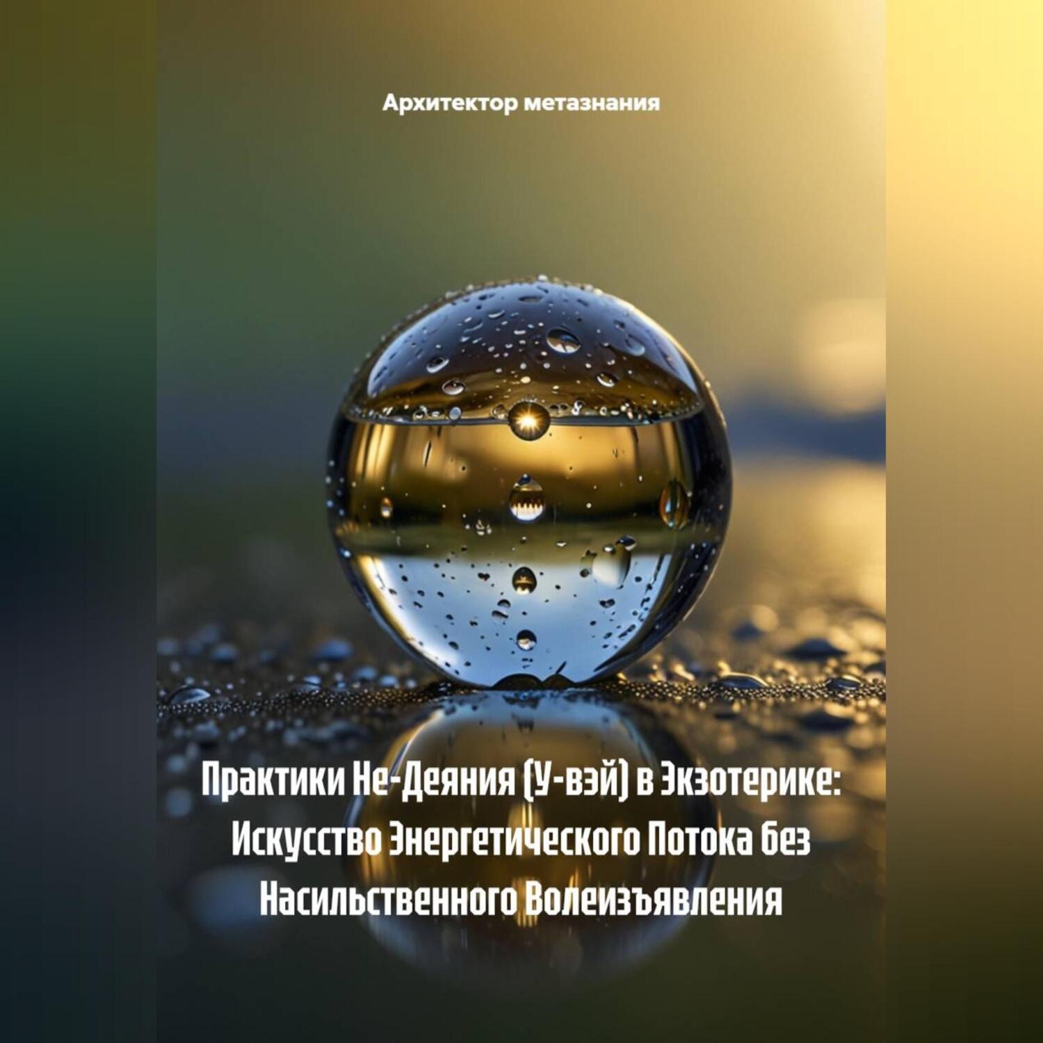 Обложка книги «Практики Не-Деяния (У-вэй) в Экзотерике: Искусство Энергетического Потока без Насильственного Волеизъявления»